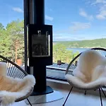 With Panoramic View Of Sandnesfjorden *