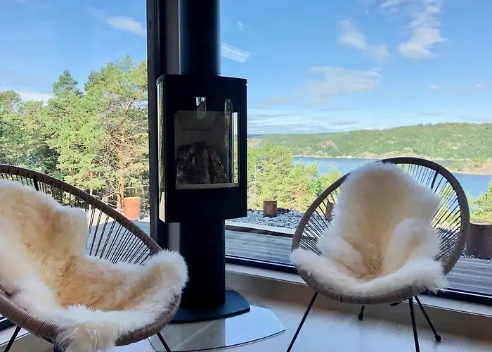Hébergement de vacances With Panoramic View Of Sandnesfjorden *