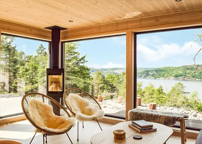 Hébergement de vacances With Panoramic View Of Sandnesfjorden