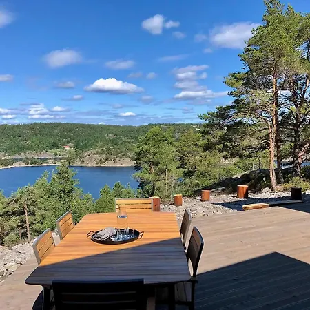 With Panoramic View Of Sandnesfjorden Casa de Férias Risør